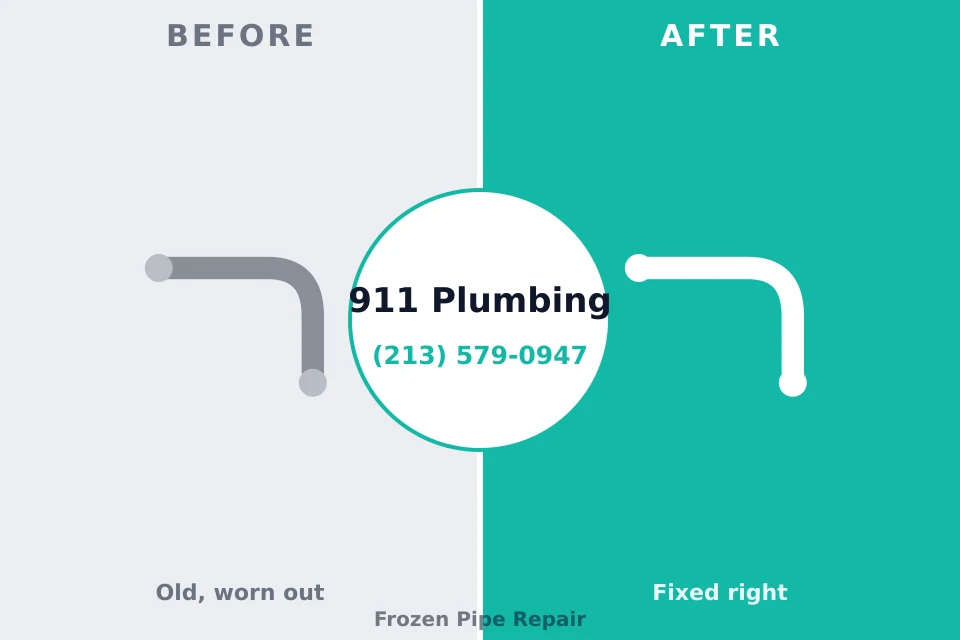 Before and after: plumbing company Wewahitchka, FL